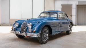 Image result for Silver Blue 1959 Jaguar