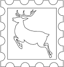 christmas stamp
