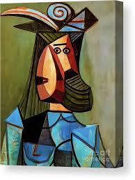 Image result for Pablo Picasso, Portrait of Dora Maar