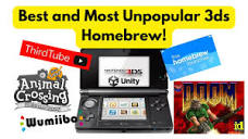 Overview Of The Best and Most Obscure 3ds Homebrew - YouTube