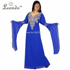 LDP506 High Quality Muslim Women Dress Abaya Long Sleeve Floor ...