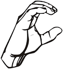 Archivo:Sign language C .svg - Wikipedia, la enciclopedia libre