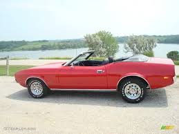 Image result for Bright Red 1972 Mustang