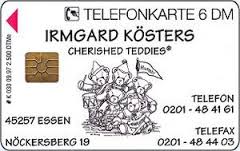 Phonecard: Irmgard Kösters Cherished Teddies (Deutsche Telekom ...