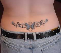 Lower Back Tattoos For Girls
