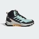 adidas TERREX AX4 Mid GORE-TEX Hiking Shoes - Turquoise | Women's ...