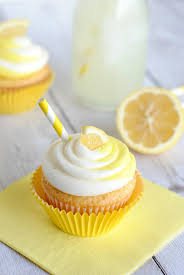 Image result for lemon cupcake