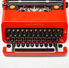 Afbeeldingsresultaat voor sottsass typewriter