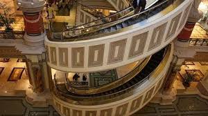 Image result for spiral escalator