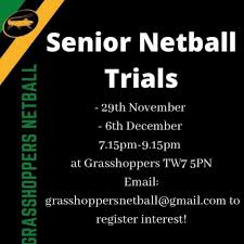 Image result for Grasshoppers Netball Club
