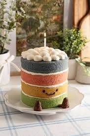 Image result for rainbow cake