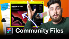 The BEST Community Files on Figma in 2022 - YouTube