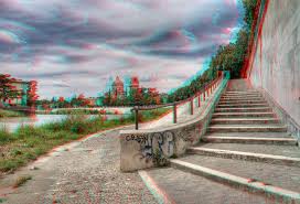 Image result for anaglyph clouds