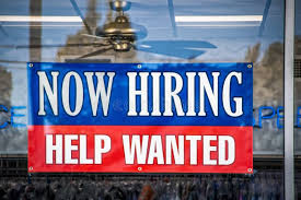 Image result for help wanted sign window
