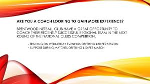 Image result for BRENTWOOD NETBALL CLUB