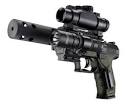 BB Gun With All Kinds Of Stuff Hanging Off It | Geekologie