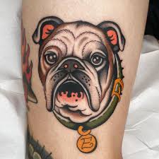 Image result for bulldog tattoos