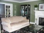 Green Painted Rooms