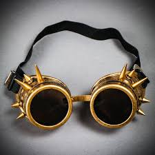 Image result for steampunk goggles