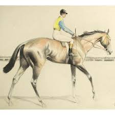Image result for Art Prints of Horses and Jockeys from 1700's to 1900's