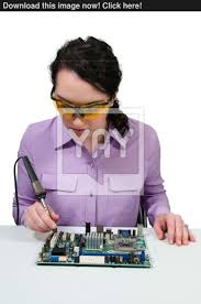 Image result for woman soldering
