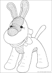 Andy Pandy coloring page