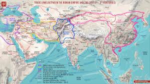 Image result for silk road map