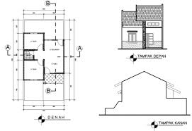 Gambar Denah Rumah Minimalis Sederhana