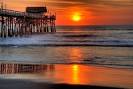 Cocoa Beach Pier at Sunrise" by Phillip Mangels | RedBubble