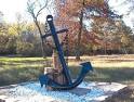 Huge Nautical Black Metal Anchor Wall Garden Decor 6' | eBay