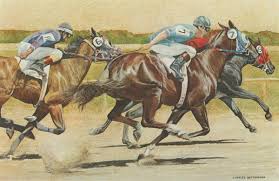 Image result for Art Prints of Horses and Jockeys from 1700's to 1900's