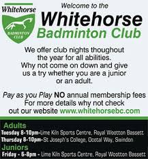 Image result for Wootton Bassett Badminton Club