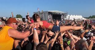 Image result for crowd-surfing