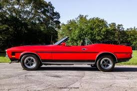 Image result for Bright Red 1972 Mustang