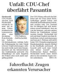 Axel Hochschild überfährt Passantin | Fleischervorstadt-Blog ...
