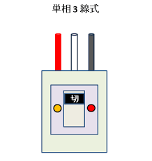 Image result for 単相3線100v　コン %B