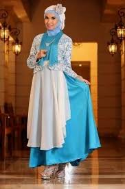 30 Desain Gaun Pesta Muslim Modern Model Terbaru