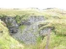 There are some remains of buildings associated with it. - via Daymix