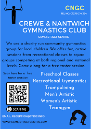 Image result for Crewe & Nantwich Gymnastics Club