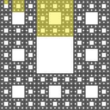 Image result for sierpinski carpet
