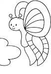 farfalla Disegni da colorare gratis