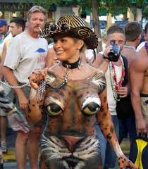 Sexy Woman Body Painting