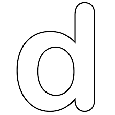 Image result for lowercase d