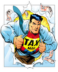 John Royle | The Sunday Telegraph \u0026#39;TAX MAN!\u0026#39; - illustration news - TaxMan-Art-John-Royle