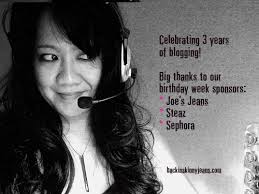 Back in Skinny Jeans celebrates her 3rd birthday and we would be nothing without you our fabulous readers. To show our gratitude in a FUNTASTIC way, ... - 6a00d83451d48a69e2010535fb0808970c-500wi
