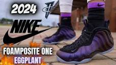 THESE FLEW OFF SHELVES!! 2024 NIKE FOAMPOSITE ONE EGGPLANT ...