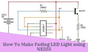 Image result for fade led 555 circuit