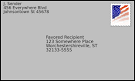  Addressed Envelope With Stamp clip art - vector clip art online ... 
