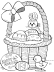 Easter Bunny coloring page