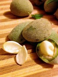 Image result for fresh green almonds